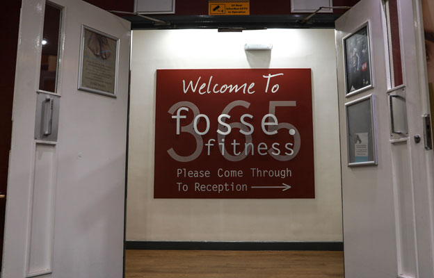 Entrance of Fosse Fitness