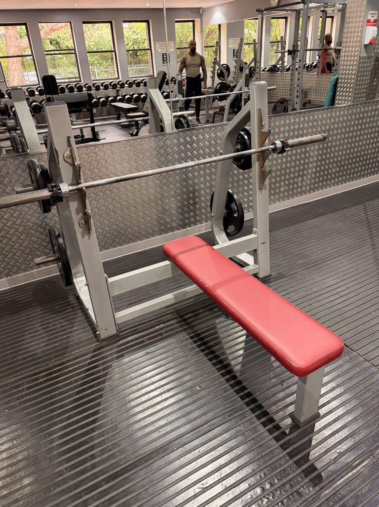 Flat Olympic bench