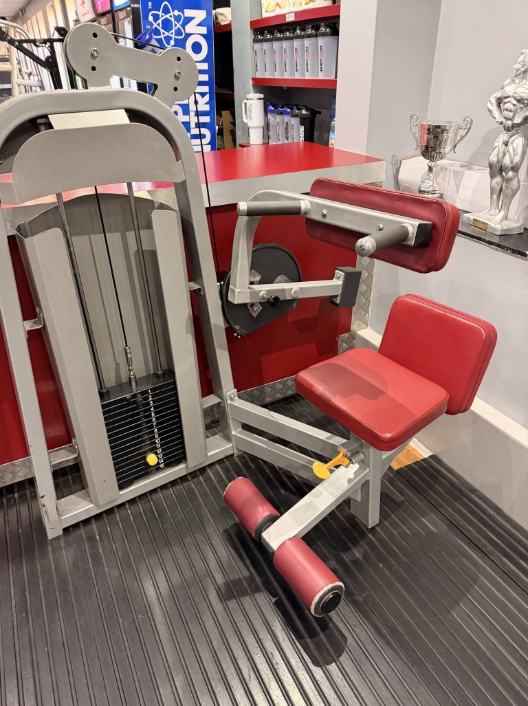 Ab crunch machine